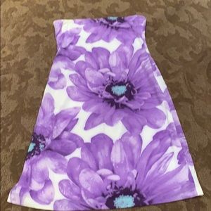 Women’s Laundry Strapless Floral Dress Size 10